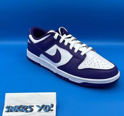 Nike Dunk Low Championship Court Purple (DD1391-104) Size 11 | eBay