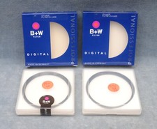 SET OF FOUR 70156 77MM UV HAZE B W FILTERS