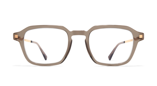 Lunettes De Soleil MYKITA Darren – Monture Titanium Gris, Verres Gris Rectangulaires 58-13-140, Neuves