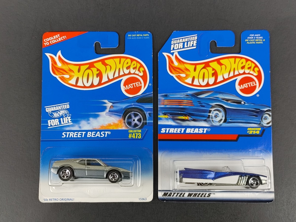 2x Lot Street Beast Silver Grey #473 Blue White Convertible