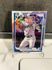 Anthony Volpe Mojo Refractor Bowman Chrome 2024 Yankees