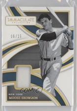 2022 Panini Immaculate Legends Materials Gold 6/10 Bill Skowron Moose 10qe
