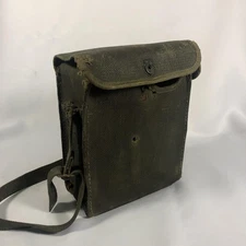 Vintage US Army Signal Corps Military Field Telephone TS-9 Handset Canvas Case