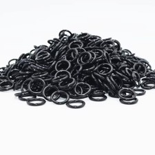 O-Ringe Innen Ø 3x1,5 mm Schnurstärke Dichtringe Dichtungsringe NBR70 schwarz