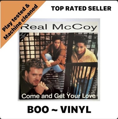 Real McCoy - Come And Get Your Love, 12'', (Vinyl)  House / Eurohouse EX / EX