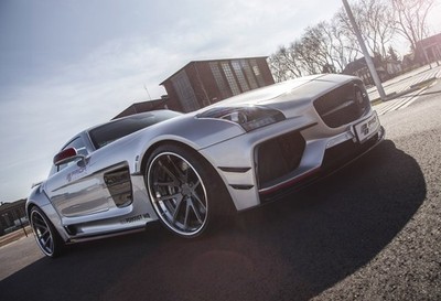 Cars 2015 prior design mercedes benz sls amg pd900gt Art Print Poster 11x17