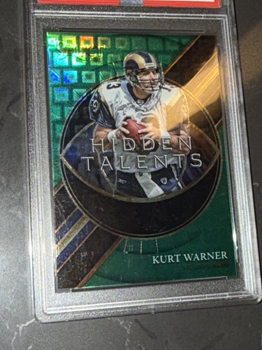 2021 Select Kurt Warner Hidden Talents Green Pandora Prizm 1/5 HT-3 - Bild 9 von 9