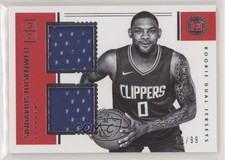 2017-18 Panini Encased Dual Rookie Jerseys 56/99 Sindarius Thornwell #DR-ST s3g
