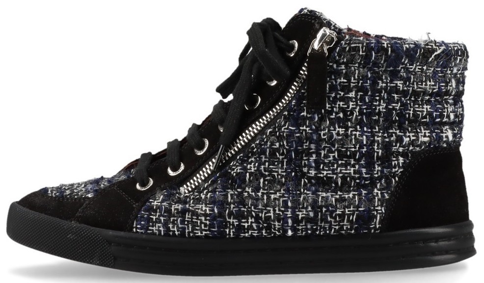 CHANEL High Top Black for sale | eBay