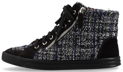 CHANEL High Top Black for sale | eBay