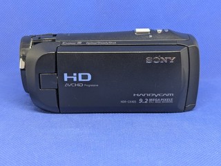Sony HDR CX405 Handy Cam Funzionante ma problemi estetici
