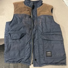 Men s Puffy Canvas Work Vest
