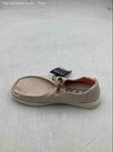 Hey Dude Womens Wendy Chambray White Nut Round-Toe Low-Top Loafer Shoes Size 7 — photo 4