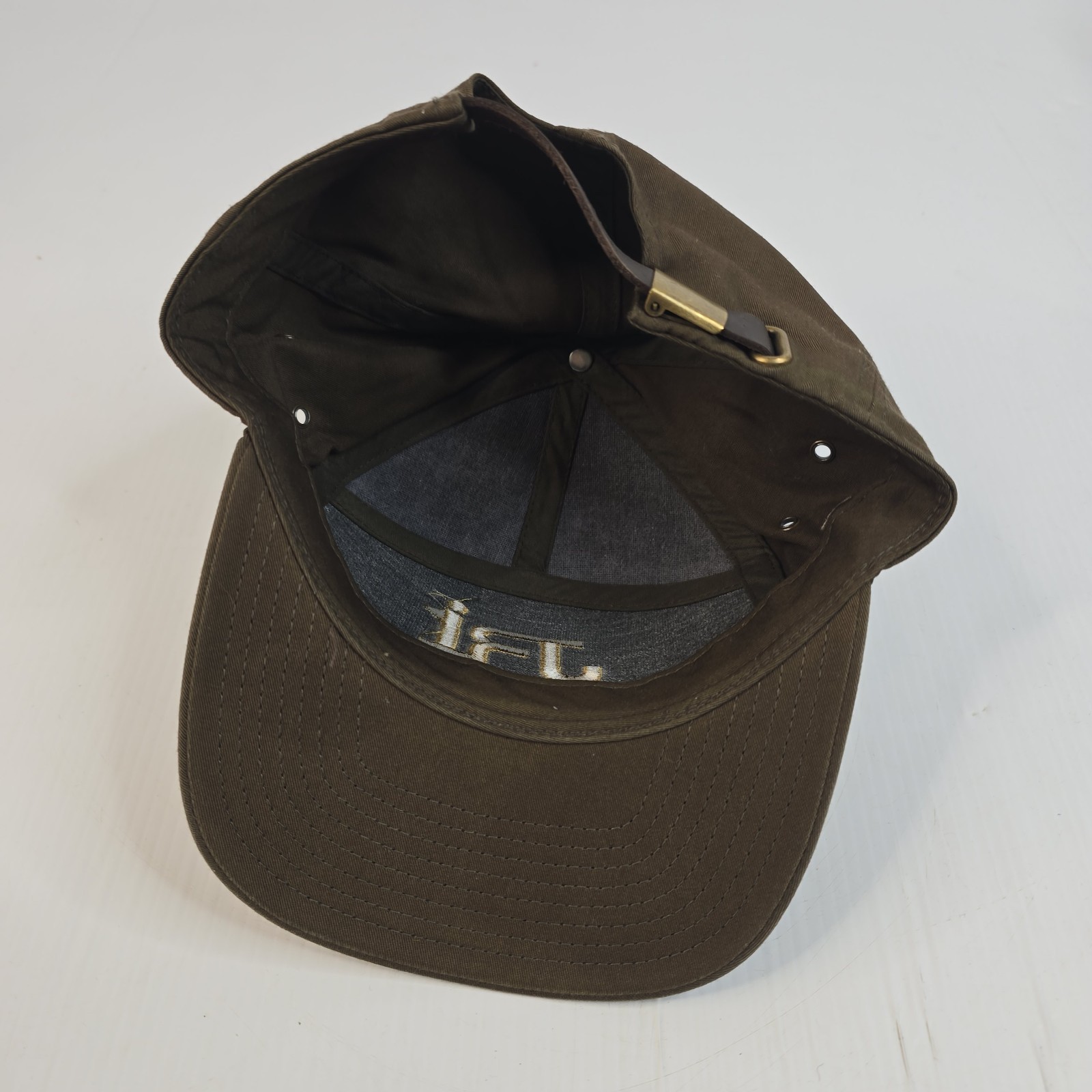 JRI Brown panel adjustable strapback baseball sty… - image 8