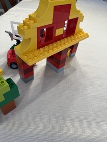 Lego DUPLO My First Fire Station #6138 Retired Includes Desk & &ldquo;Firehouse&rdquo; Block