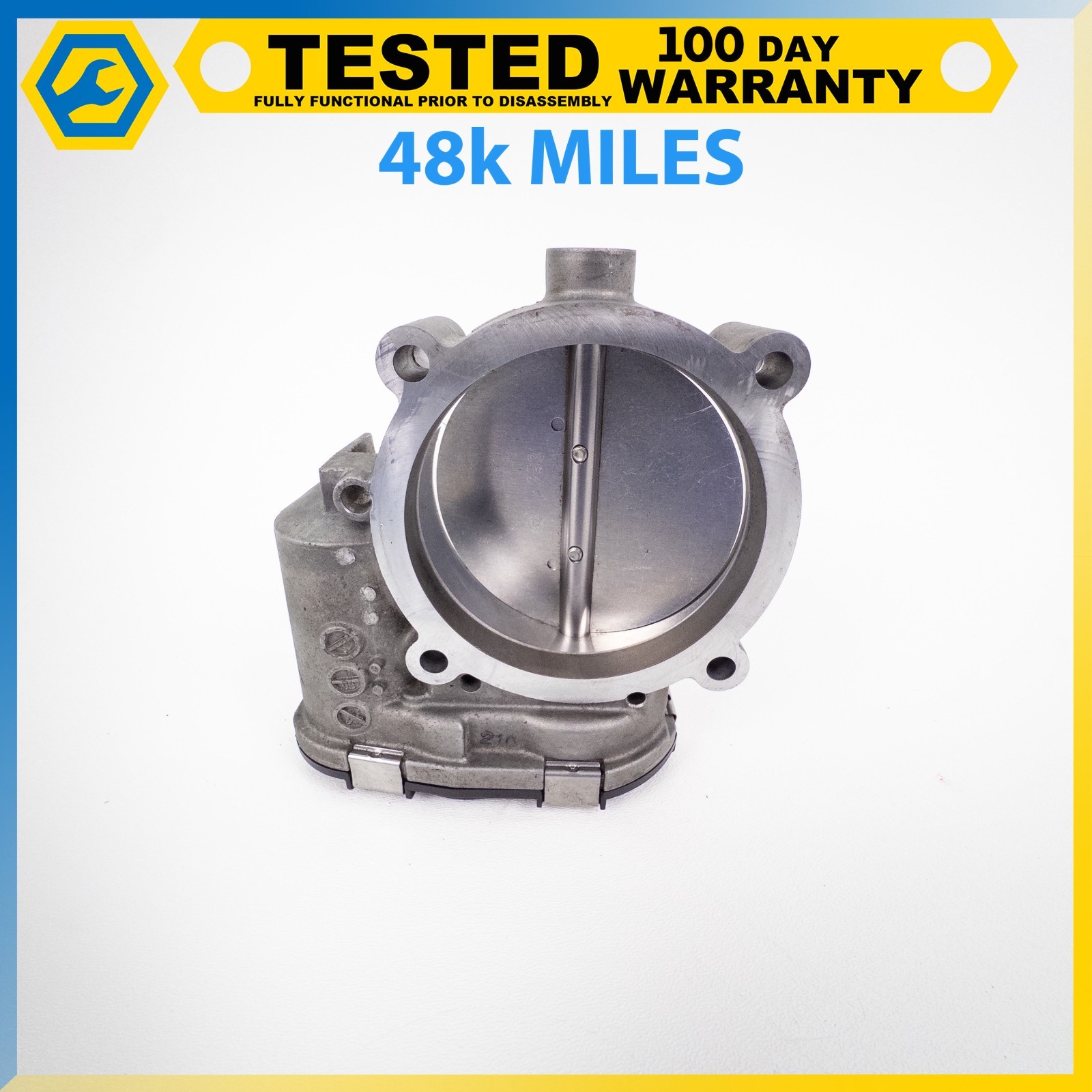03-19 MASERATI GRANTURISMO QUATTROPORTE ENGINE MOTOR THROTTLE BODY ASSEMBLY OEM