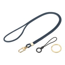 Neck Lanyard, Cute Key Lanyards for Women Men Dark Blue