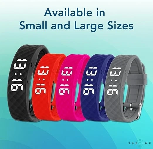 Pulsera Alarma Vibradora Grande - Reloj Alarma Silencioso para Adultos y Niños - con Foto 4 de 4