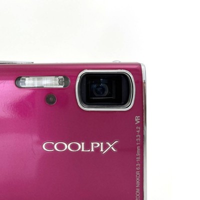 Nikon COOLPIX S51 Pink Digital Camera From Japan | eBay