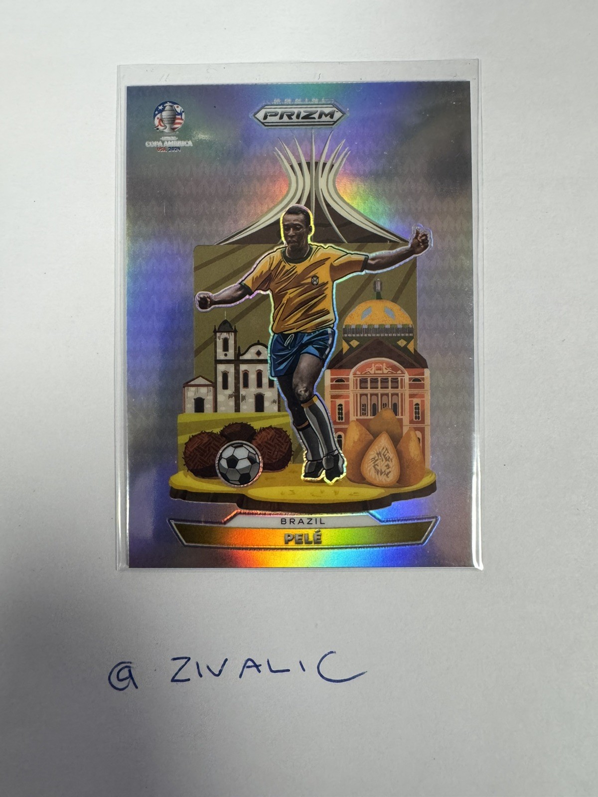 2024 Pele National Landmarks Prizm Copa America #9