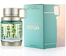 Armaf Odyssey Aqua Eau De Parfum Spray for Men 3.4 Oz / 100 ml  New In Box