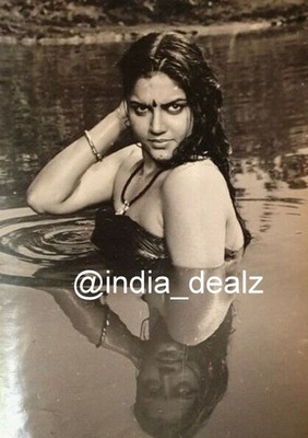 Sexy vollbusiges indisches Model weiblicher Schauspieler Silk Smitha Foto Pho...