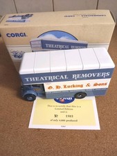 Vintage/Retro Corgi Luton Bedford Van "G. H. Lucking & Sons Theatrical Removers.
