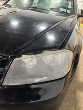 2014 Dodge Avenger Left LH Headlight Assembly Black Accent Headlamps