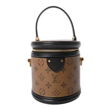 LOUIS VUITTON Cannes 2WAY M43986 Monogram reverse Monogram canvas Camel Wome...
