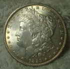 1885 MORGAN SILVER DOLLAR