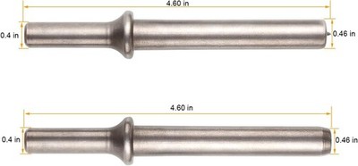 2-Piece Heavy Duty Rivet Set for Air Hammer