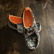 Eddie Bauer Liam Camuflaje Unisex Niños Barco Zapatos Camuflaje Lona Talla 2M