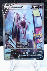 Mewtwo V 072/078 Pokémon GO Alternate Full Art