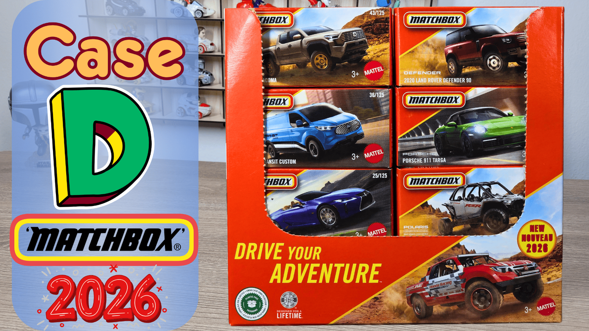 Matchbox 2026 Power Grab Case D Mix 4 | eBay
