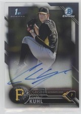 2016 Bowman Chrome Prospects Auto Chad Kuhl #BCAP-CK Auto 4l6