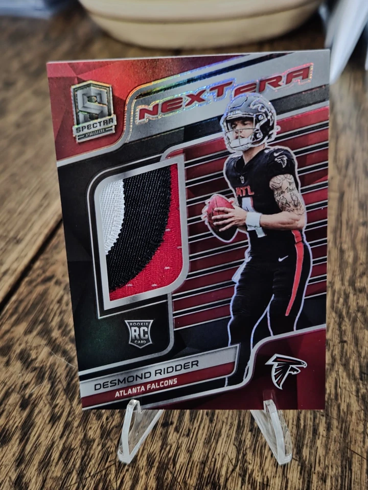 2022 Spectra Next Era Desmond Ridder RC 3-Color Patch /99 Red/Black Rookie - Image 3 of 4