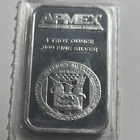 APMEX 1 Troy Ounce .999 Fine Silver Bar