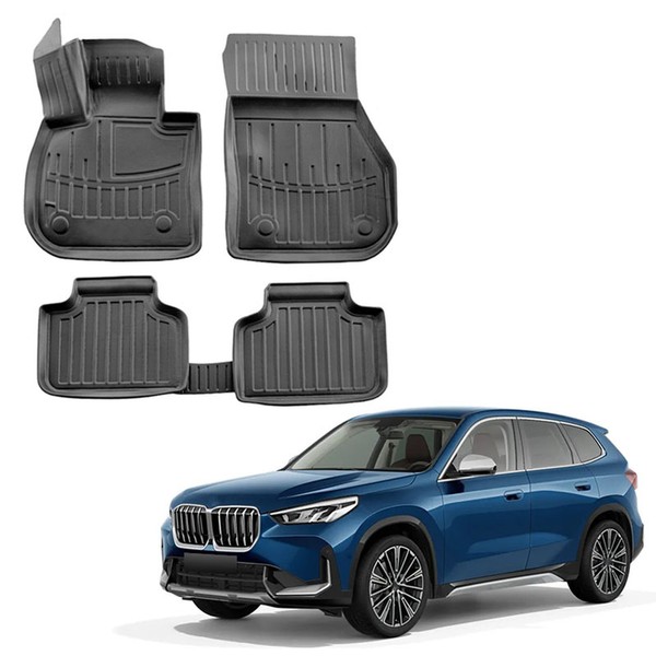Gummi FußMatten Gummimatten FüR Bmw X1 U11 Ab 2022 5-Tlg Scoutt-image