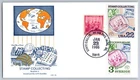 #2200 Stamp Collecting FDC Gamm Cachet Combo w/Sweden & #836, State College Canc