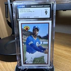Bowman 1989 Ken Griffey Jr #220 Seattle Mariners Base Set CGC 9 Baseball Card