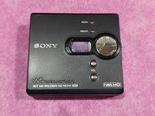 Sony Net MD Walkman MZ-NE410 MDLP Black MiniDisc Player - PERFECT WORKING. 10/10