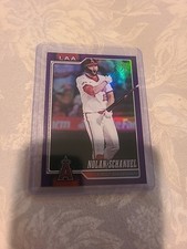 2026 Topps Series 1 - Nolan Schanuel #43 *Purple Foil 64/250