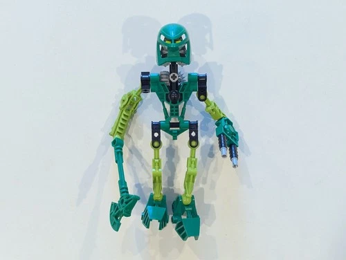 LEGO Bionicle 8535 Toa Lewa+Book, All Parts Very Good Condition