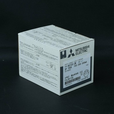 Brand New MITSUBISHI NV125-CW 3P 125A leakage protection circuit breaker#LJ