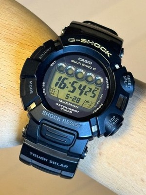 G SHOCK GW 9025 Mudman Watch Gold Black Limited Edition Timepiece