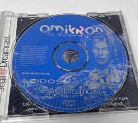 Omikron: The Nomad Soul (Sega Dreamcast, 2000) Complete CIB w/ Reg. Card Tested