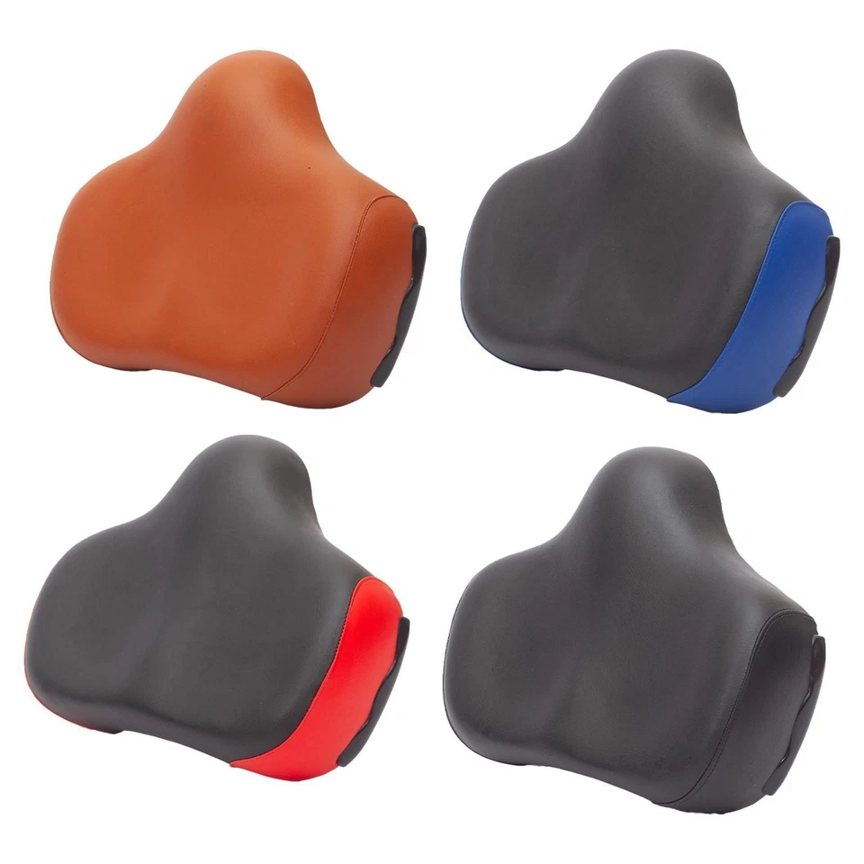 Cojín de asiento de bicicleta acolchado absorción de impactos cómodo asiento de bicicleta engrosado Foto 2 de 2