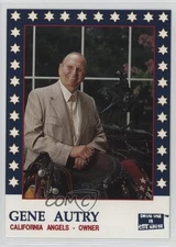 1992 Carl's Jr California Angels Police Gene Autry 0q3