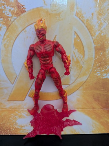 Marvel Legends: Human Torch Series 2 Action Figure (Toy Biz) 2002 - a