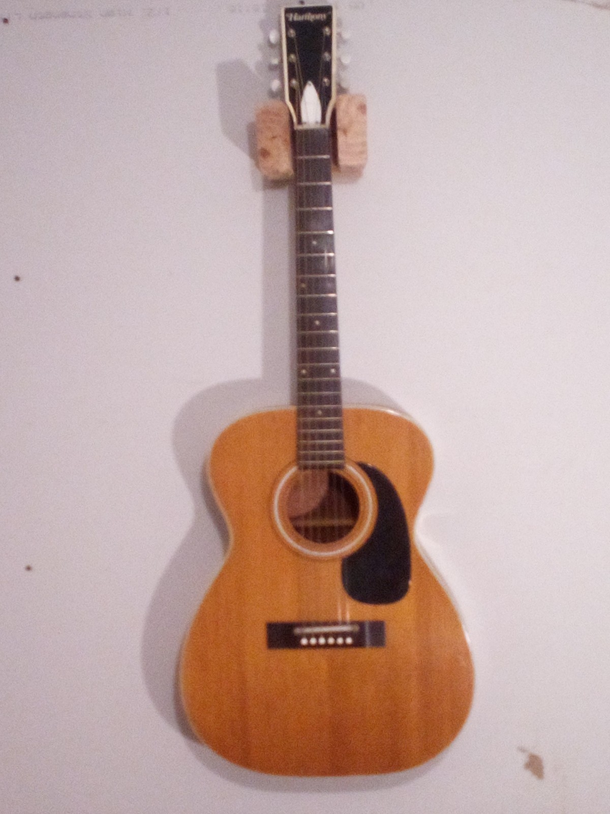 1972 Harmony Acoustic Guitar Model H-6362.